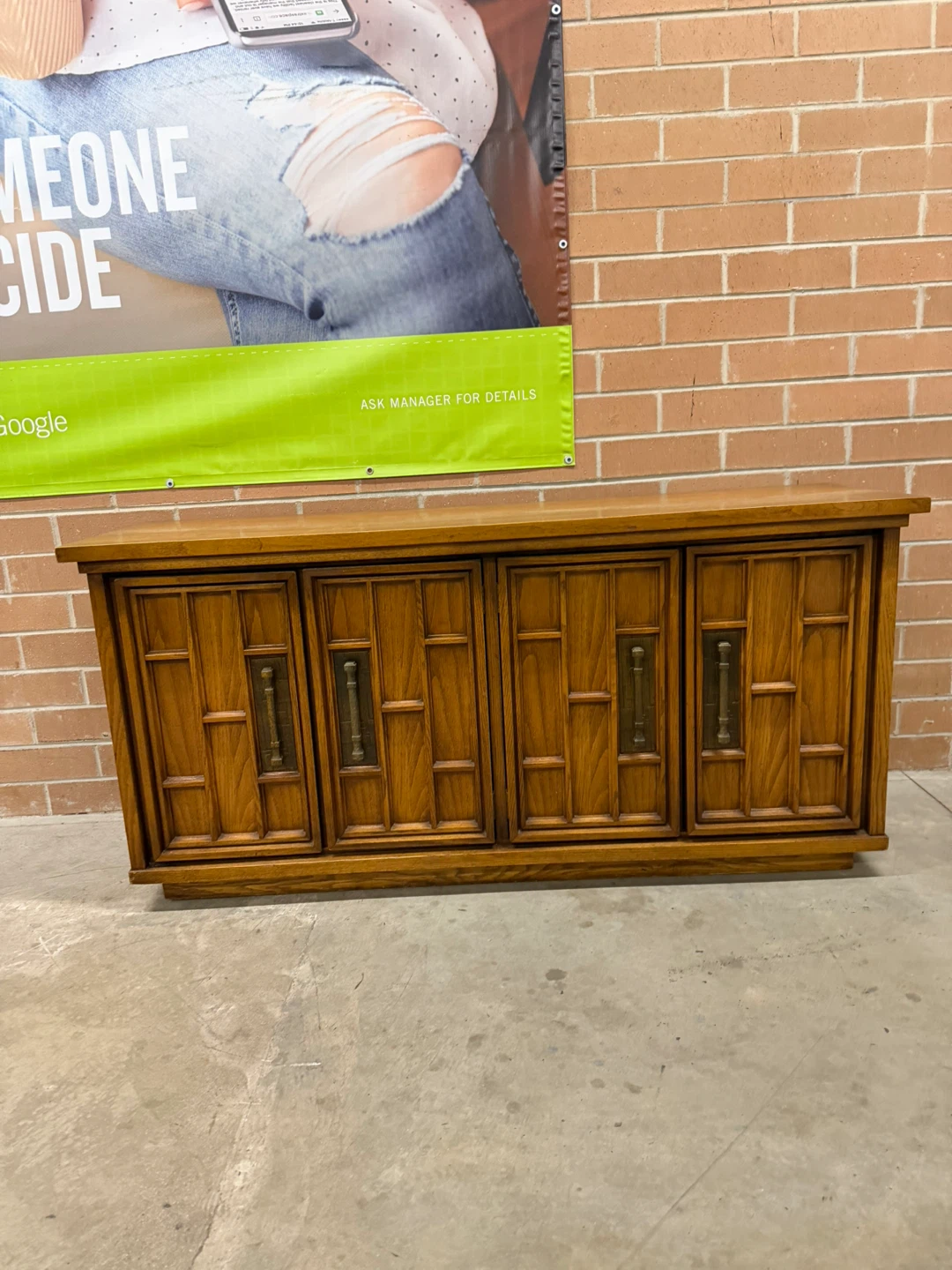United Sideboard Cabinet with Drawers and Doors