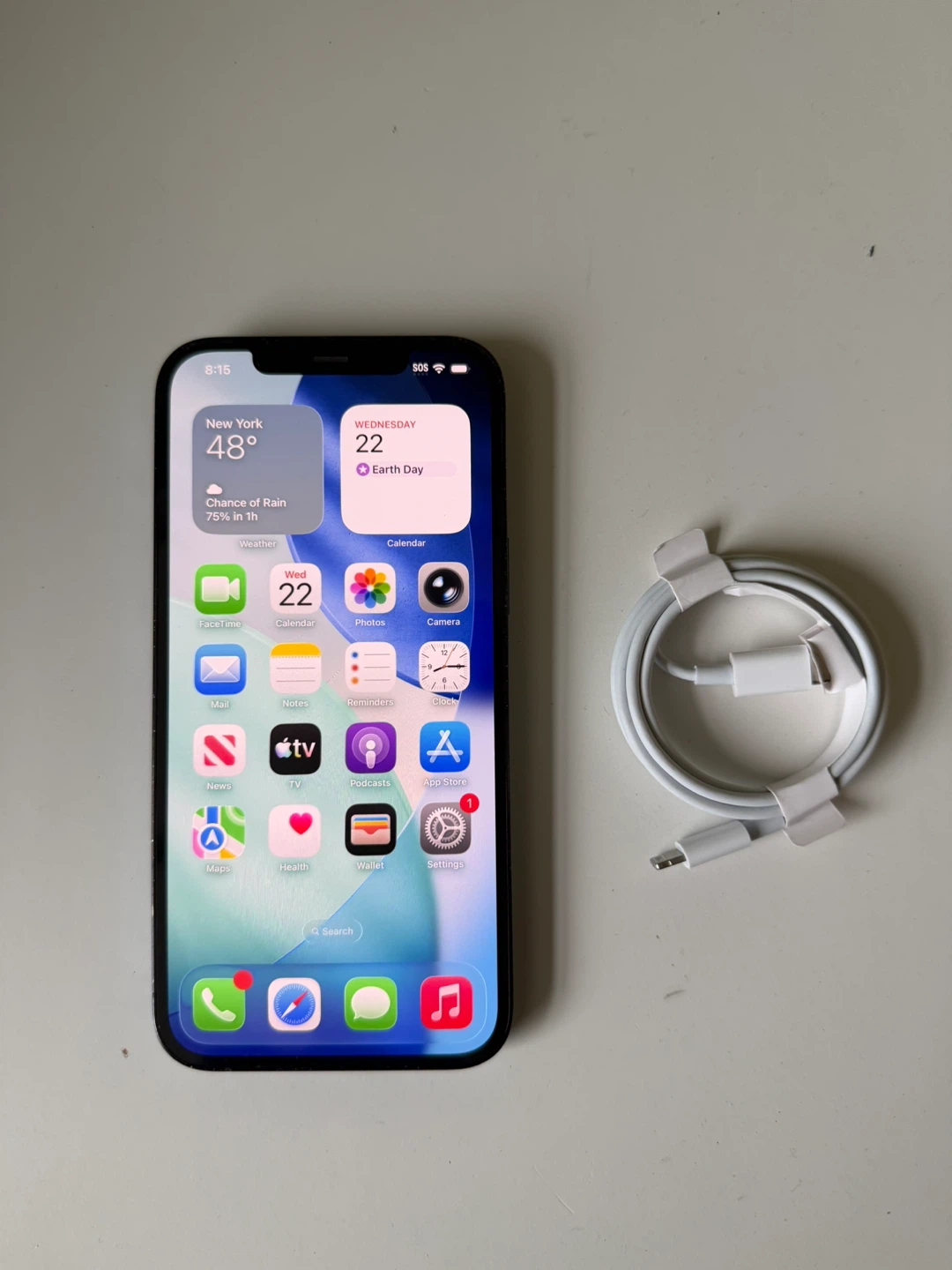 Apple iPhone 12 Pro Max 128GB Unlocked Blue Like New