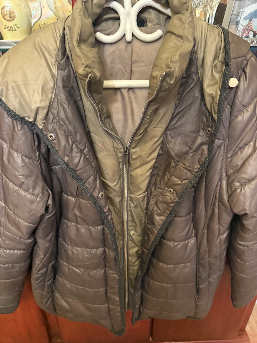 Puffer Jacket with Hood - photo 2