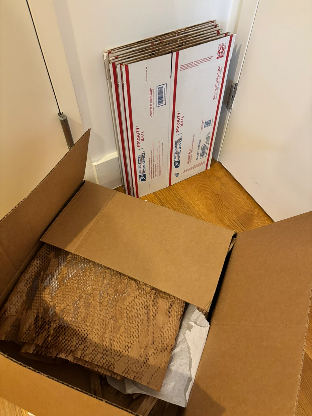 USPS Priority Mail Boxes (8) and Packaging Supplies