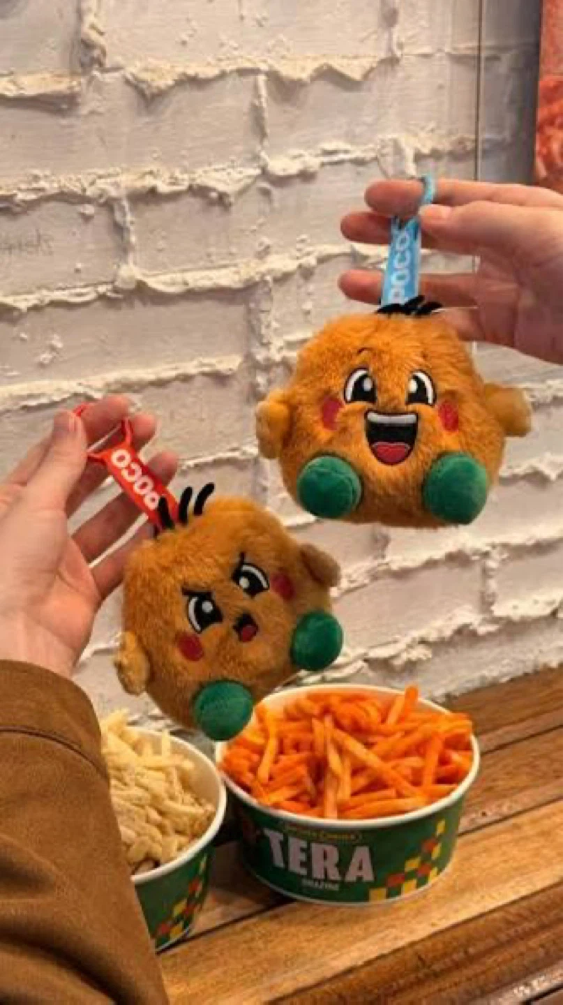 Potato Corner Baby Poco Plush Toy Keychain - photo 2