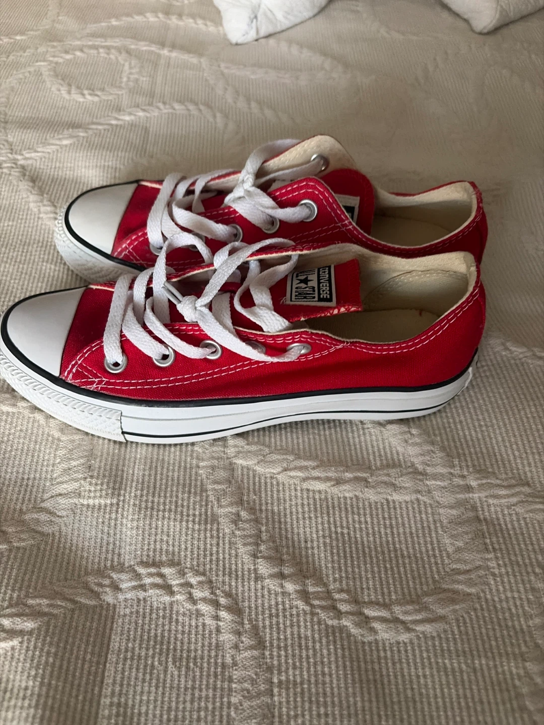Converse All Star Red Low Top Sneakers