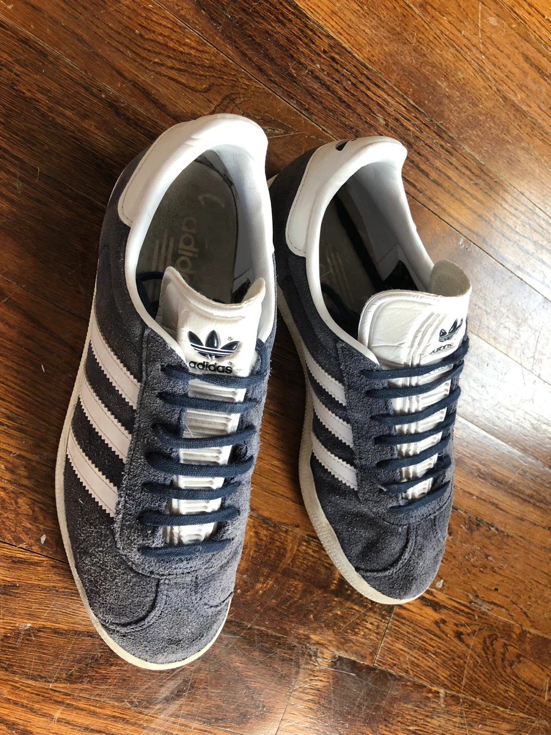 Adidas Gazelle Navy Suede Sneakers
