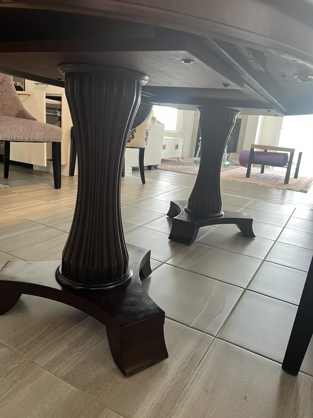 Oval Dining Table with 6 Chairs - photo 2