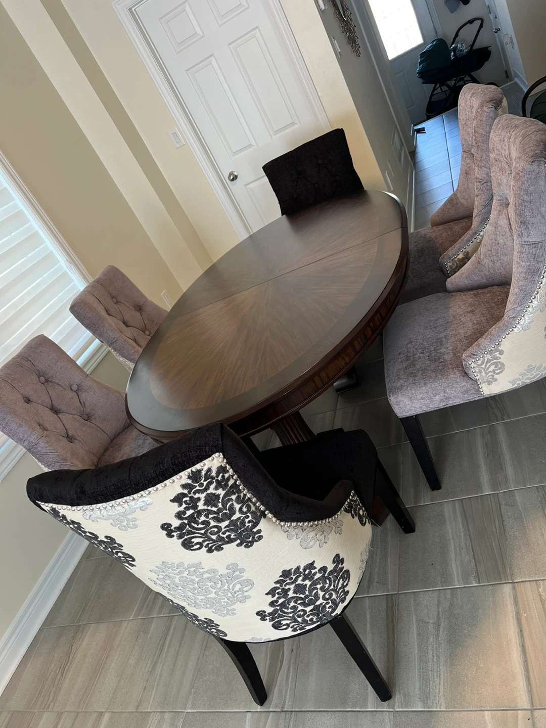 Oval Dining Table with 6 Chairs - photo 4