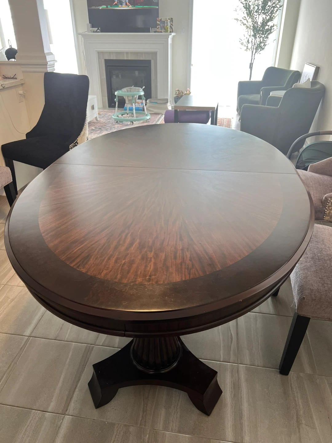 Oval Dining Table with 6 Chairs - photo 5