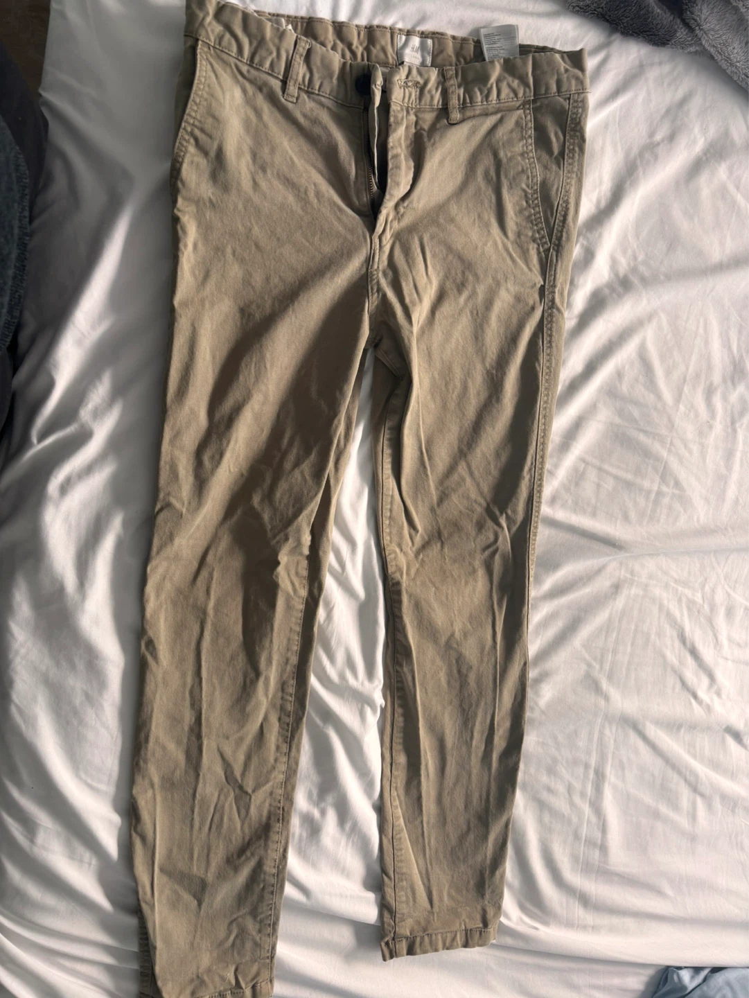 H&M Khaki Chinos - Size 30