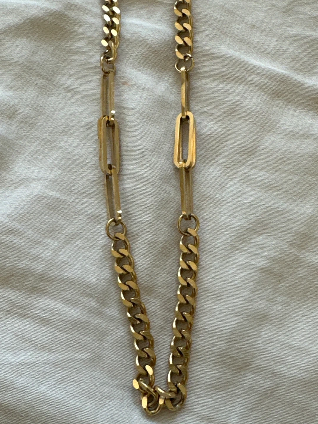 Gold Tone Chain Necklace - photo 2