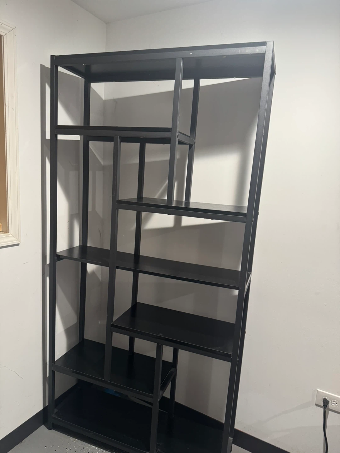 Black Metal Bookshelf