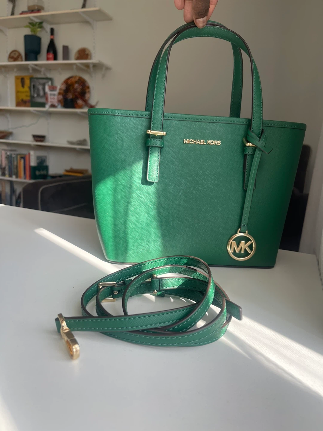 Michael Kors Crossbody Bag - Emerald Green