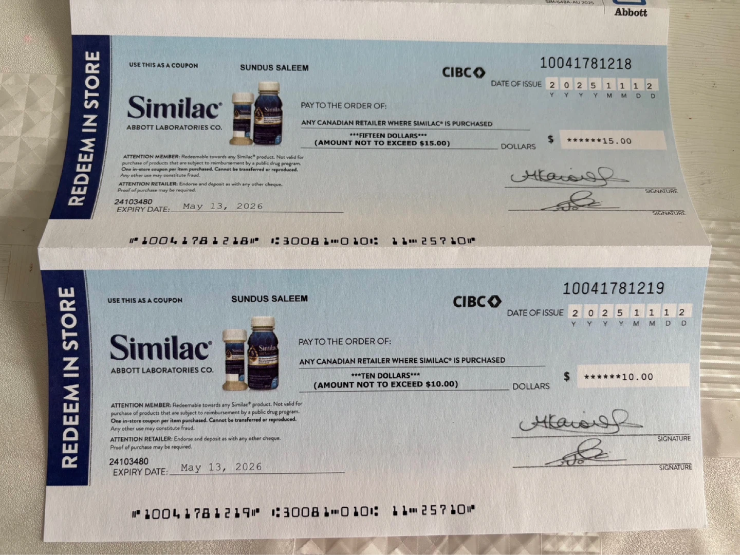 Similac Coupons - photo 4