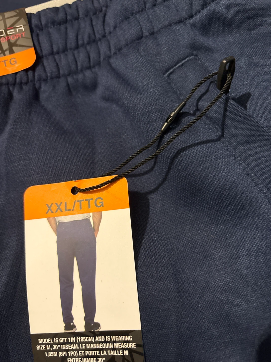 2pc Spyder Active Sport Joggers - Navy & Grey - XX-Large - photo 3