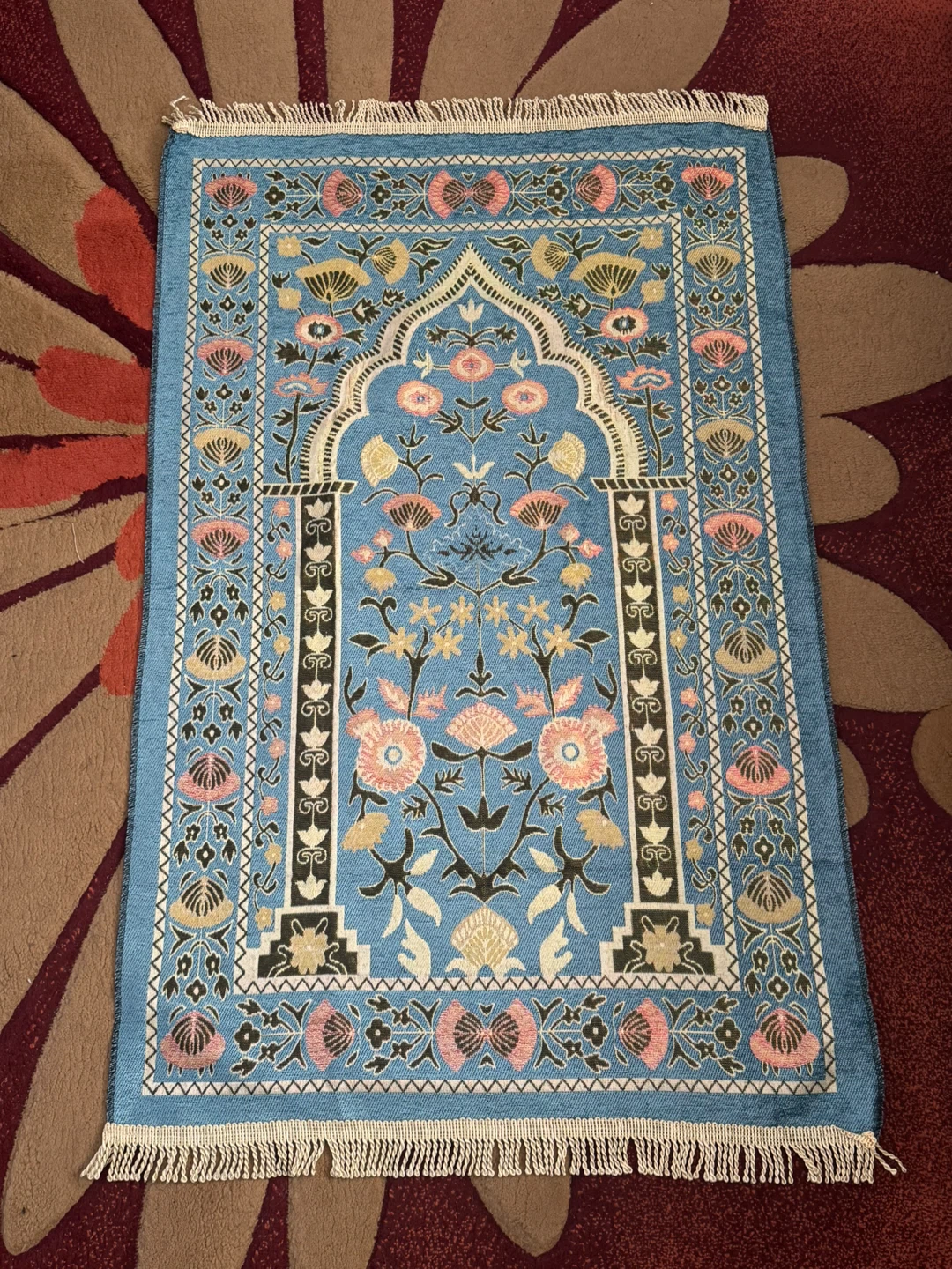 Prayer Rug and Bag Set