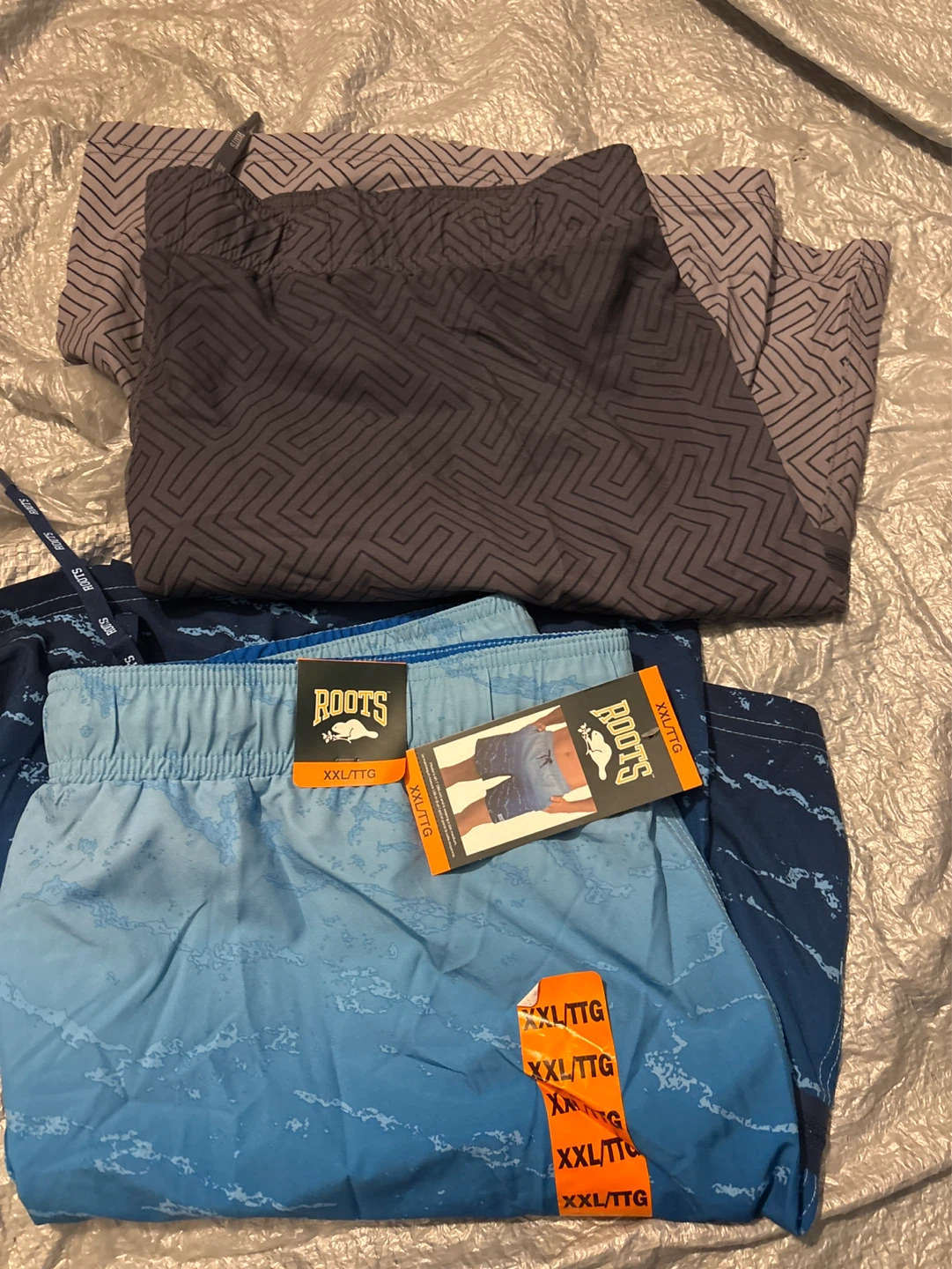2pc Roots Men's Swim Trunks Size XXL/TTG