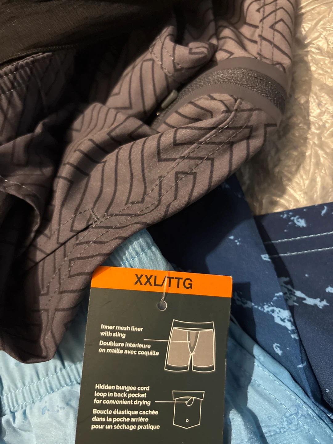 2pc Roots Men's Swim Trunks Size XXL/TTG - photo 3
