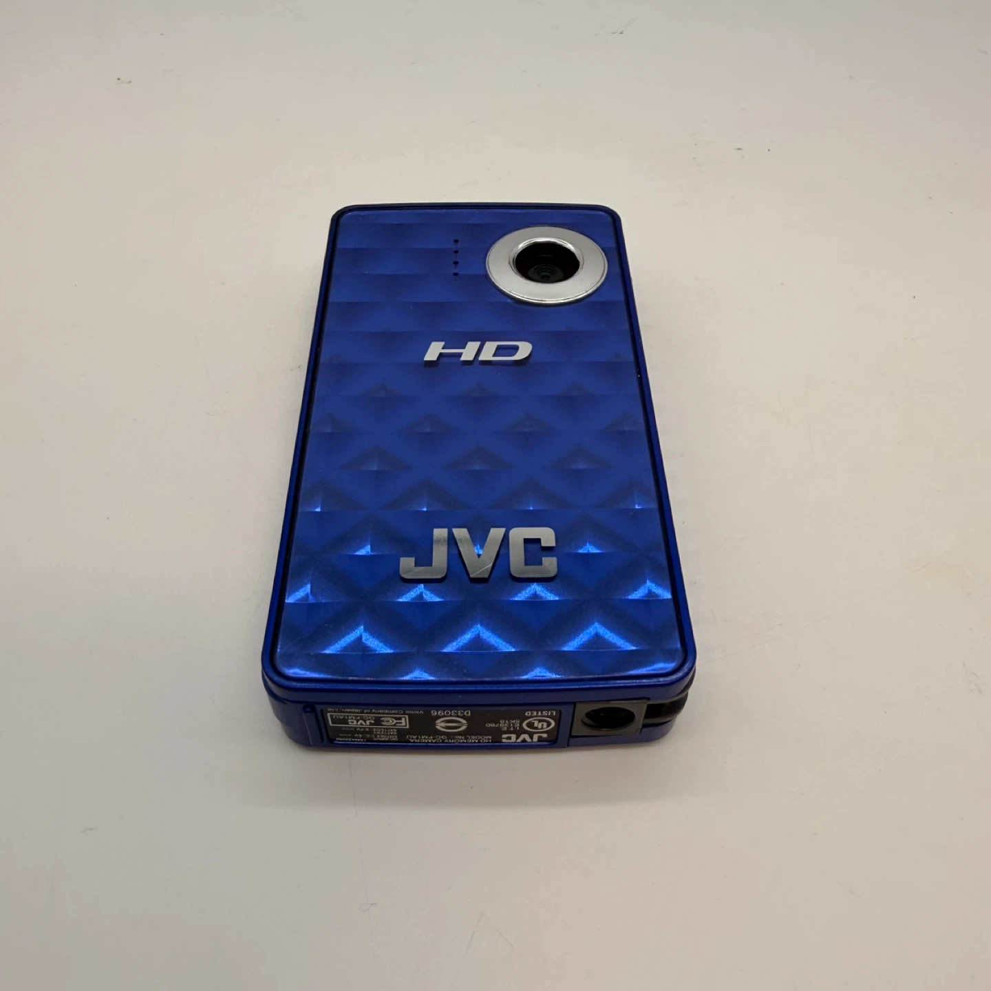 JVC GC-FM1 HD Memory Camera Blue Complete In Box Like New - photo 4