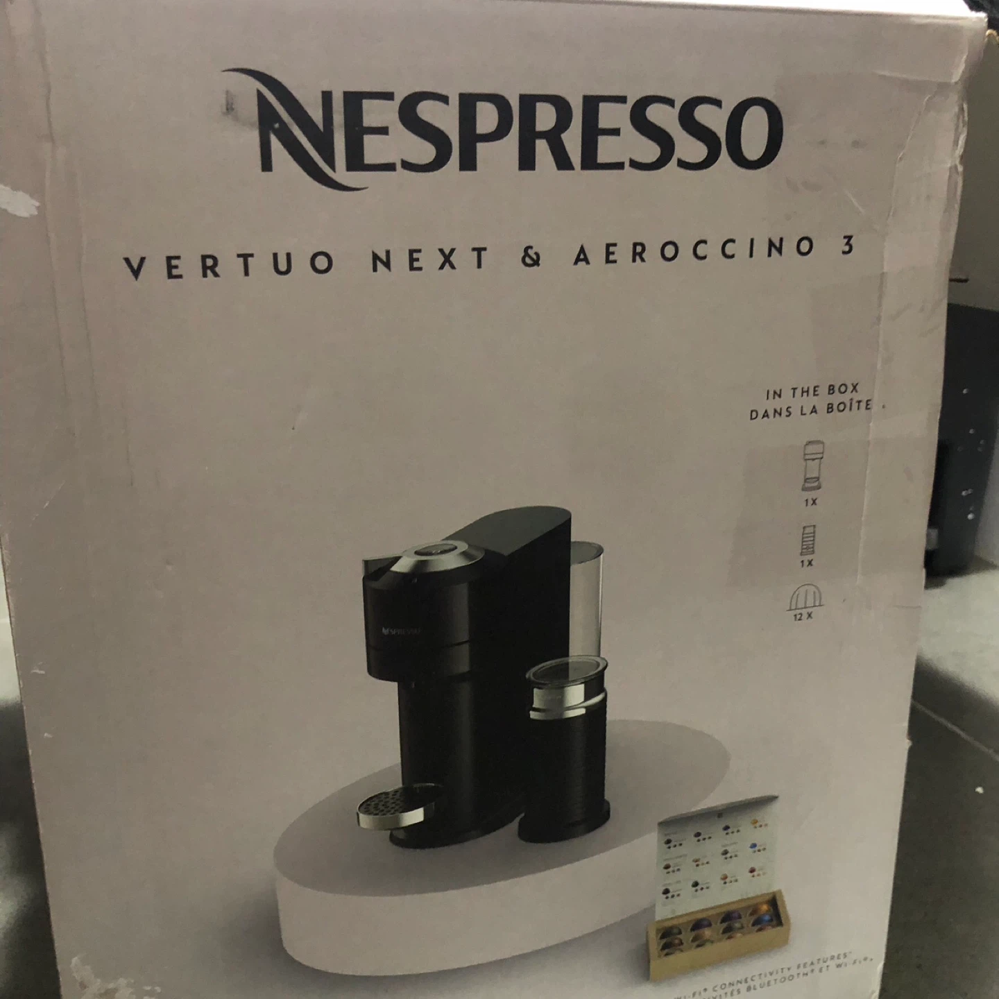 Nespresso Vertuo Next & Aeroccino 3 Coffee Machine - photo 4