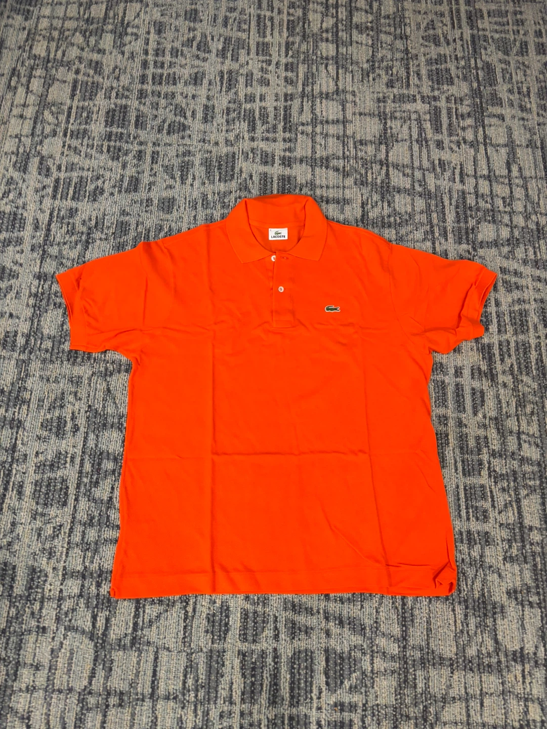 Lacoste Orange Polo Shirt authentic - photo 3