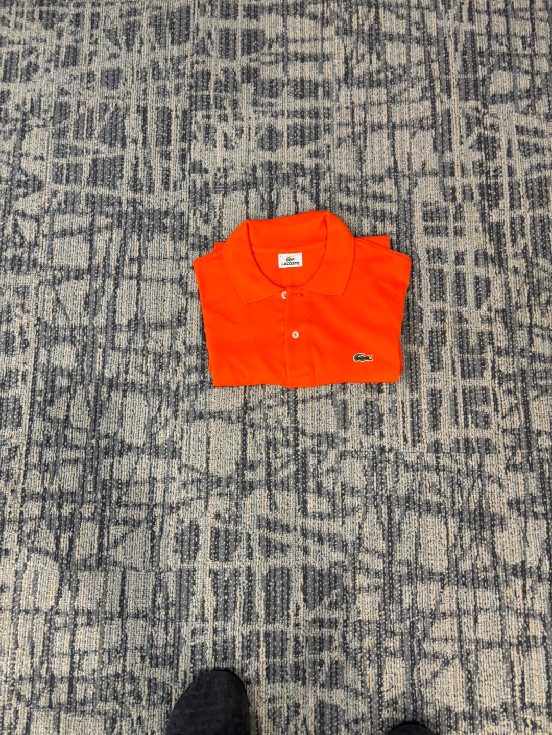 Lacoste Orange Polo Shirt authentic - photo 4