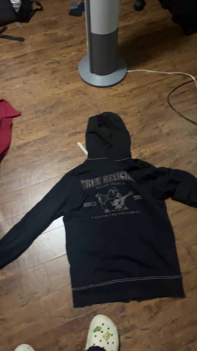 True Religion Zip Up Hoodie