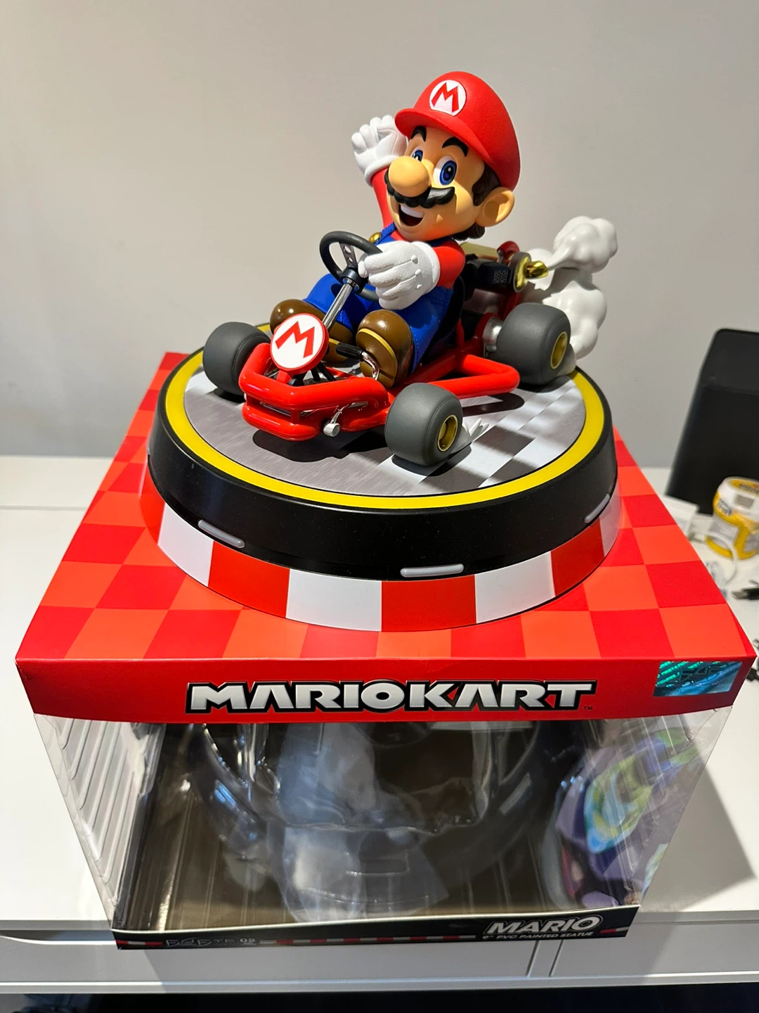Mario Kart 9" PVC Painted Statue (first four figures) - photo 3