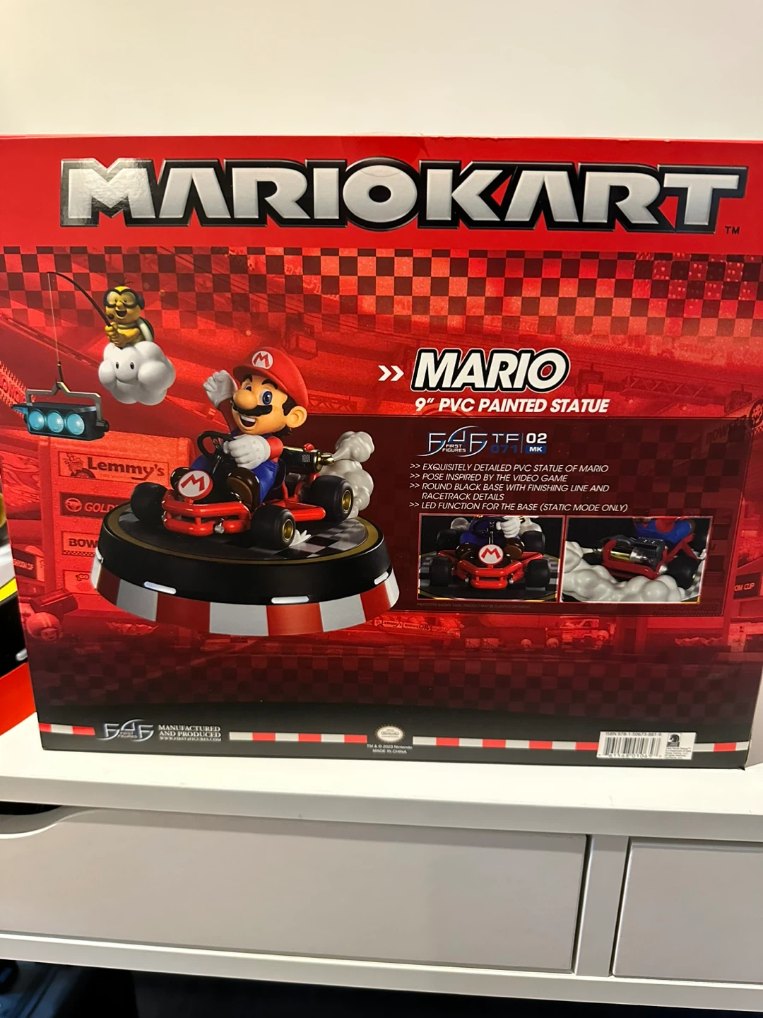 Mario Kart 9" PVC Painted Statue (first four figures) - photo 2
