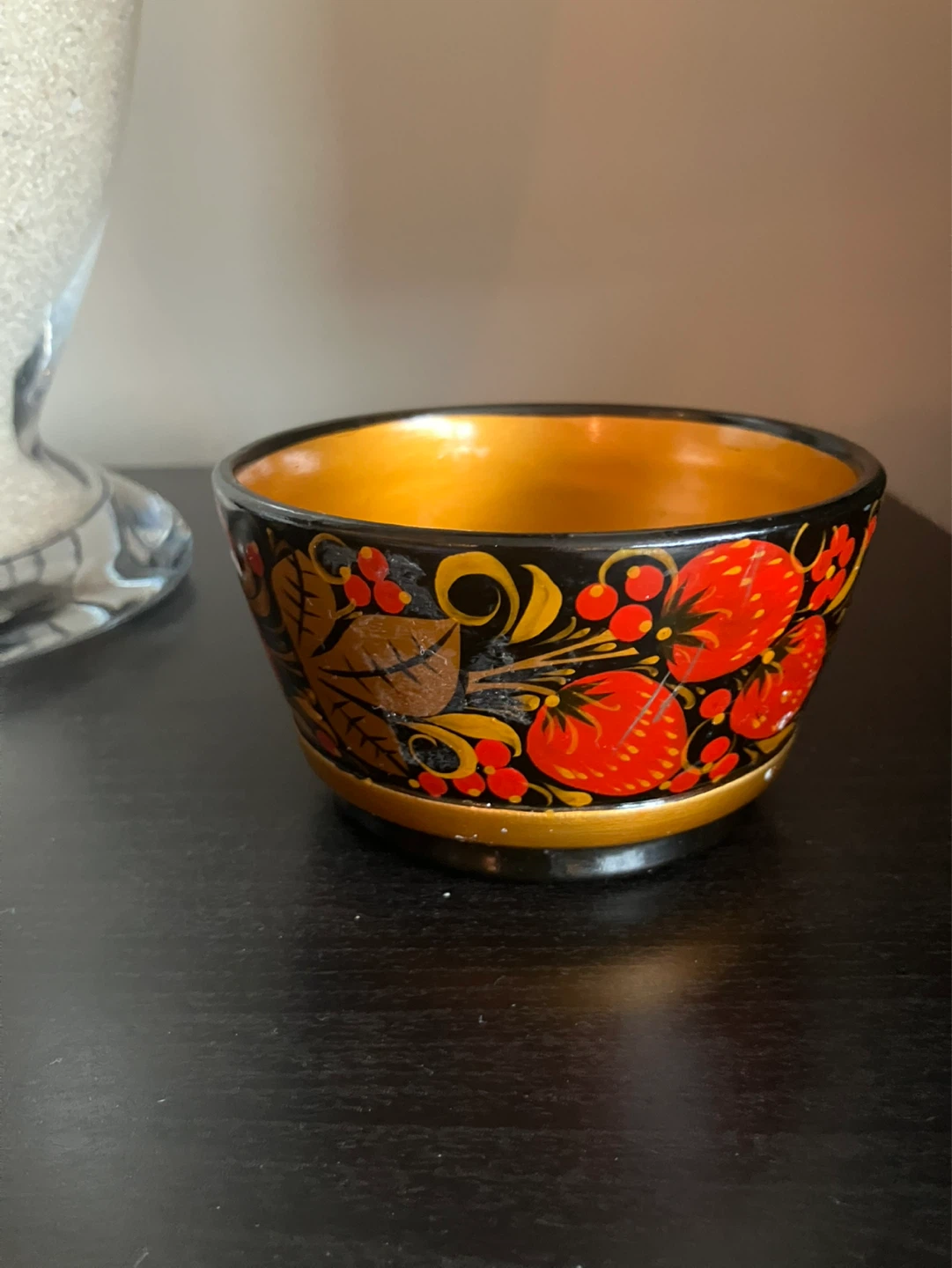 Russian or Ukrainian Hand-Painted Bowl - photo 2