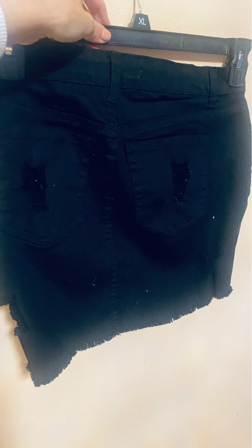 Y2k distressed skirt size m - photo 2
