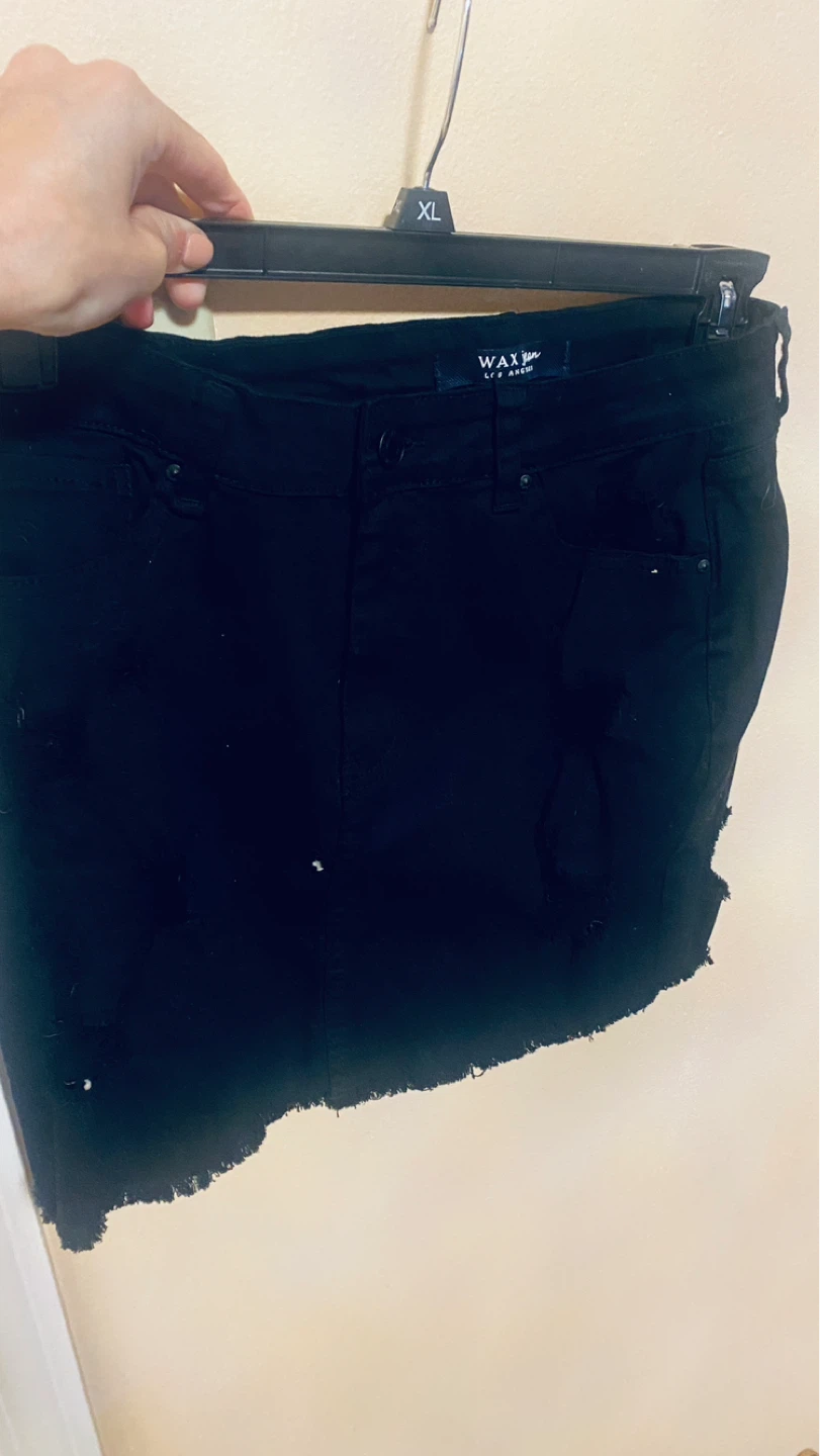 Y2k distressed skirt size m