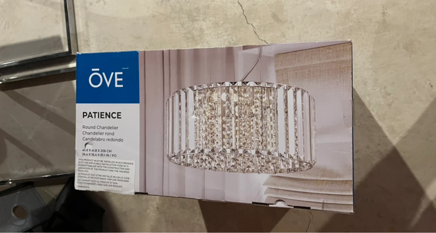 Brand New Ove Patience Round Chandelier - photo 2
