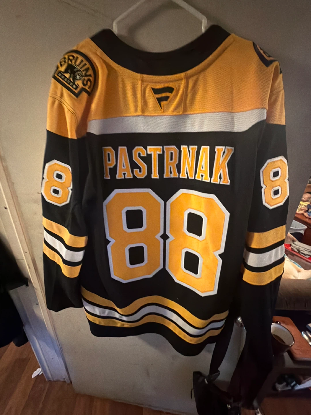 Boston Bruins Pastrnak #88 Hockey Jersey - photo 2