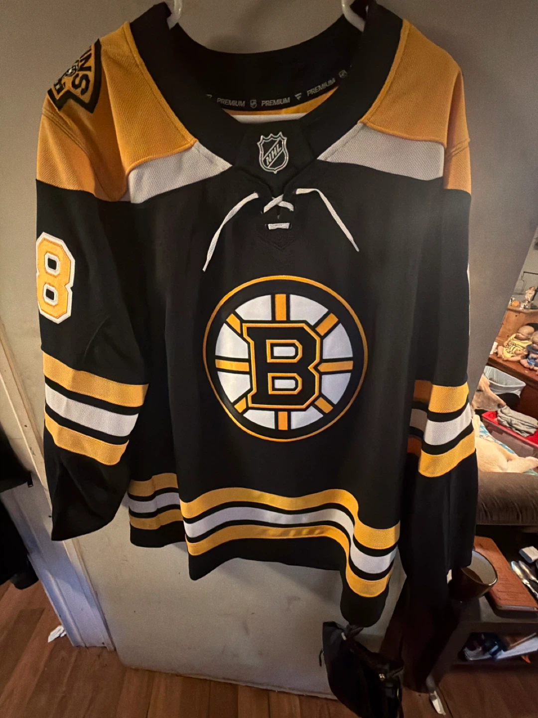 Boston Bruins Pastrnak #88 Hockey Jersey