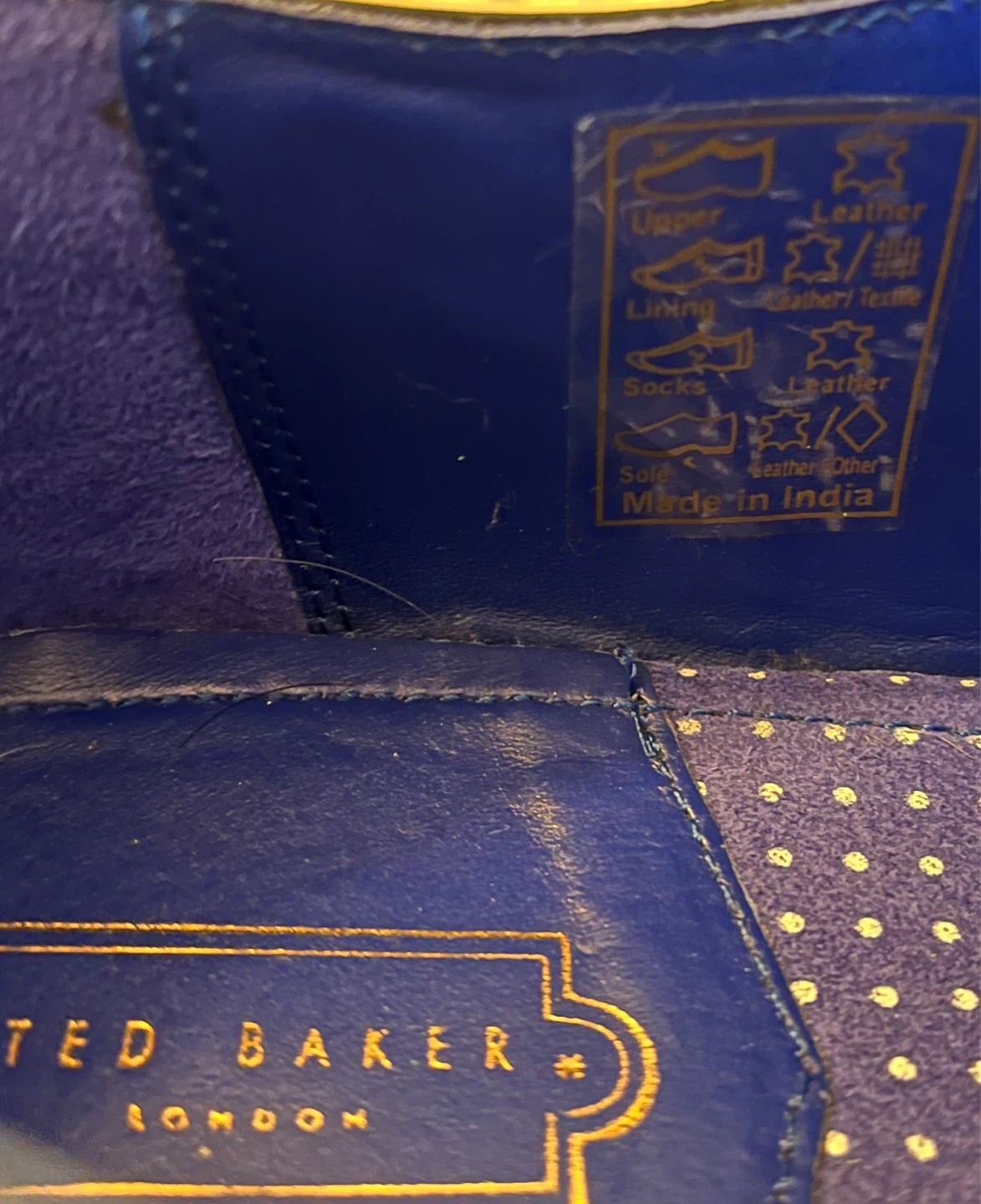 Ted Baker Men's Black Leather Oxford Dress Shoes - photo 3