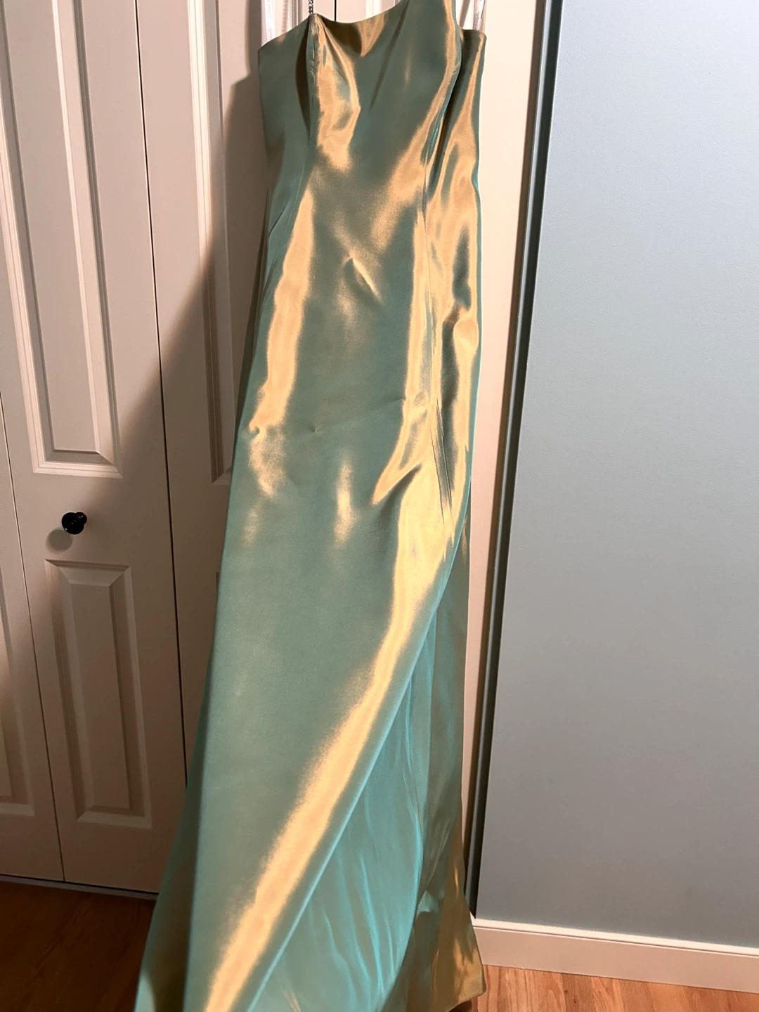 Custom made gown by Alfred Angelo