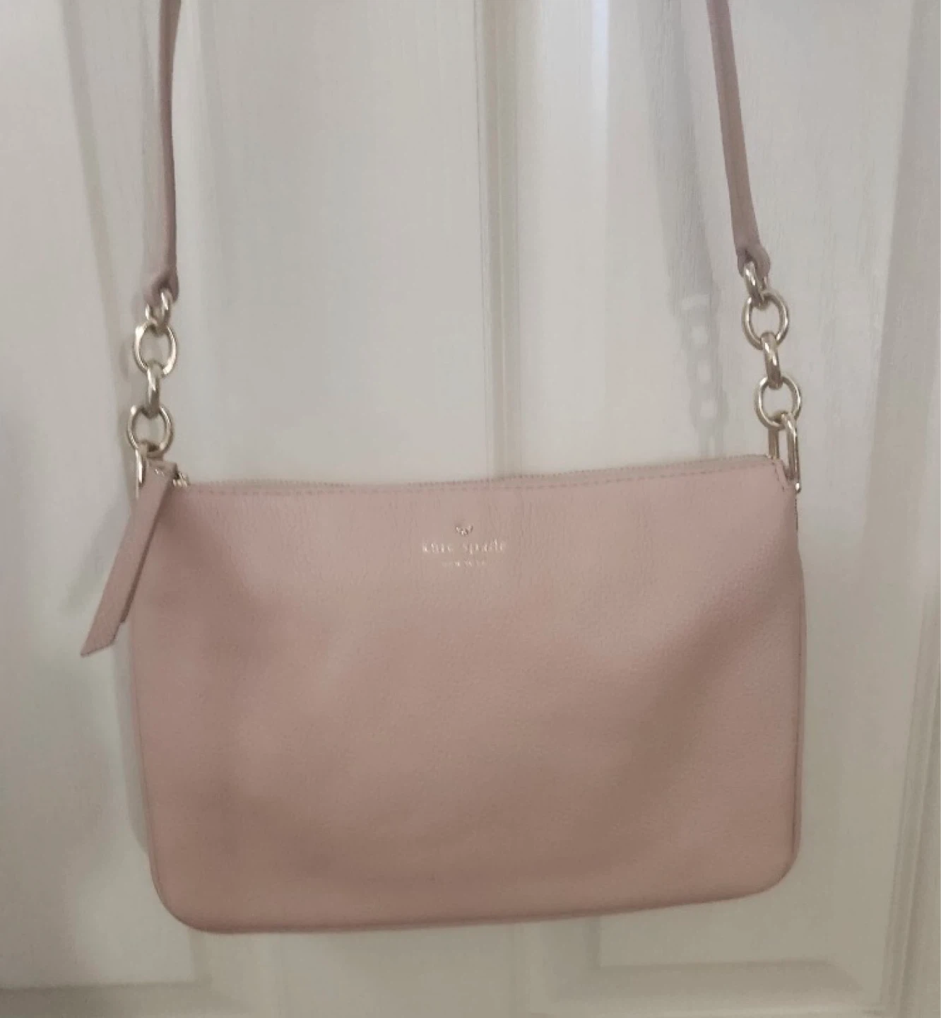 Kate Spade Pink Leather Crossbody Bag