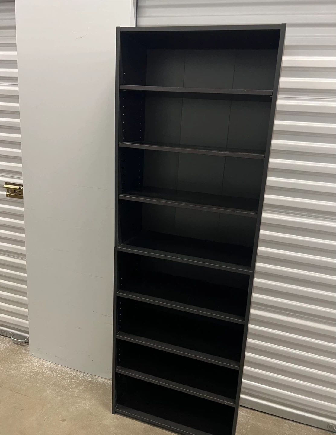 Black Tall Bookshelf