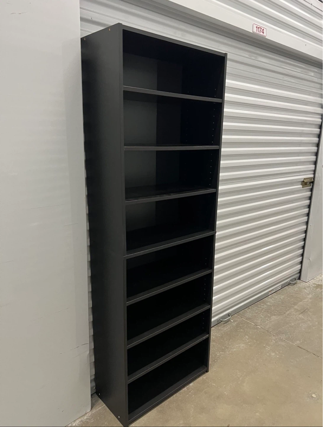 Black Tall Bookshelf - photo 4