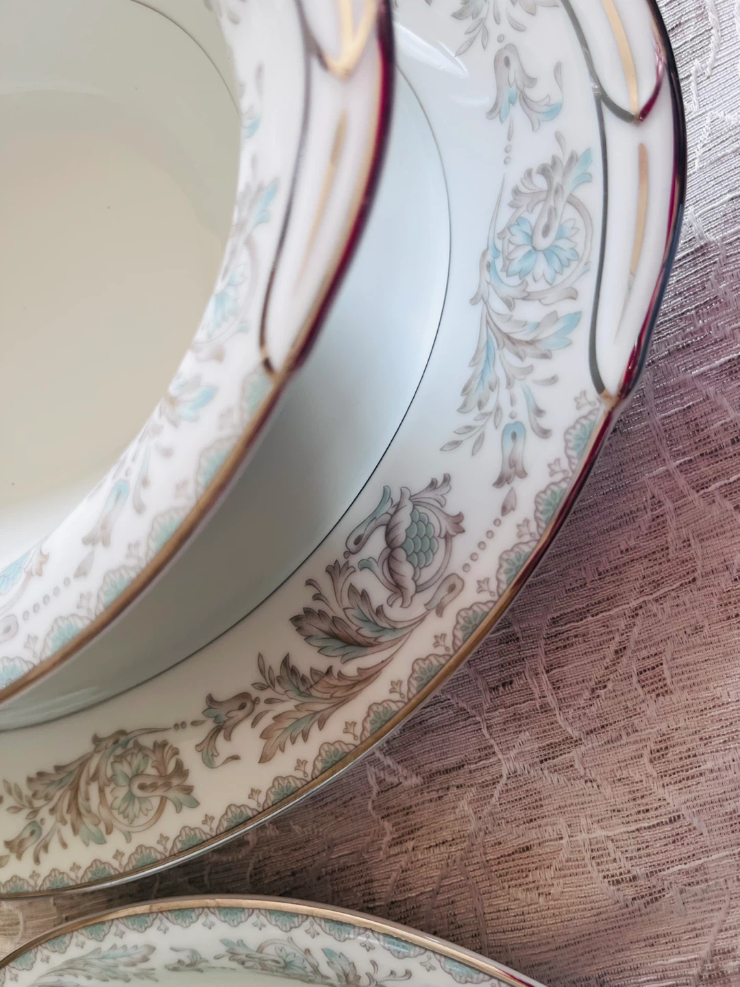 Vintage Noritake Bone China Dinnerware Set - photo 3