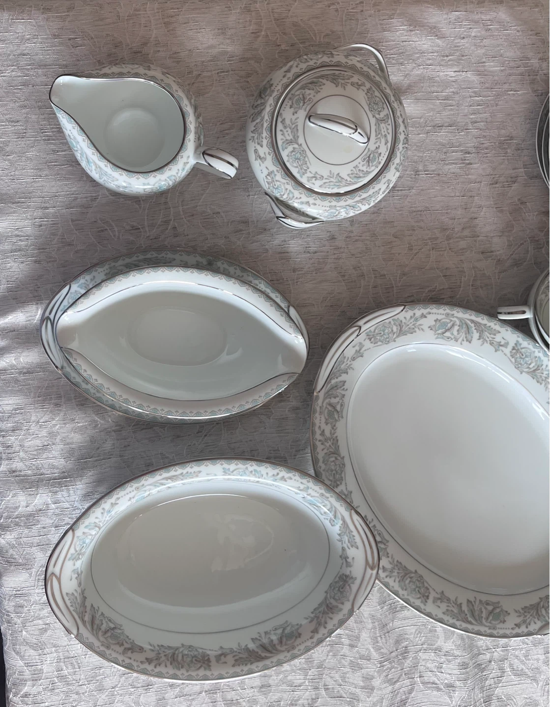 Vintage Noritake Bone China Dinnerware Set - photo 4
