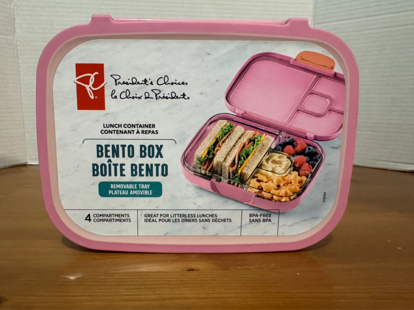 President's Choice Pink Bento Box