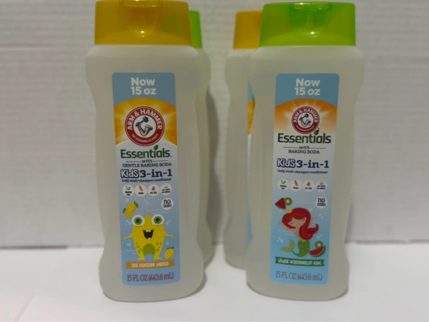 Arm & Hammer Kids 3-in-1 Body Wash Shampoo Conditioner 15 oz