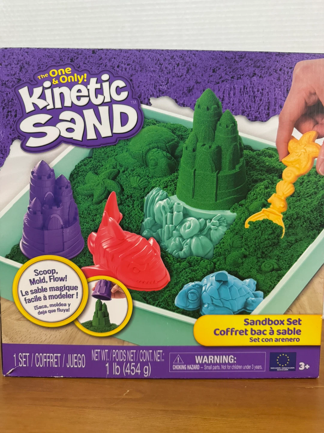 Kinetic Sand Sandbox Set