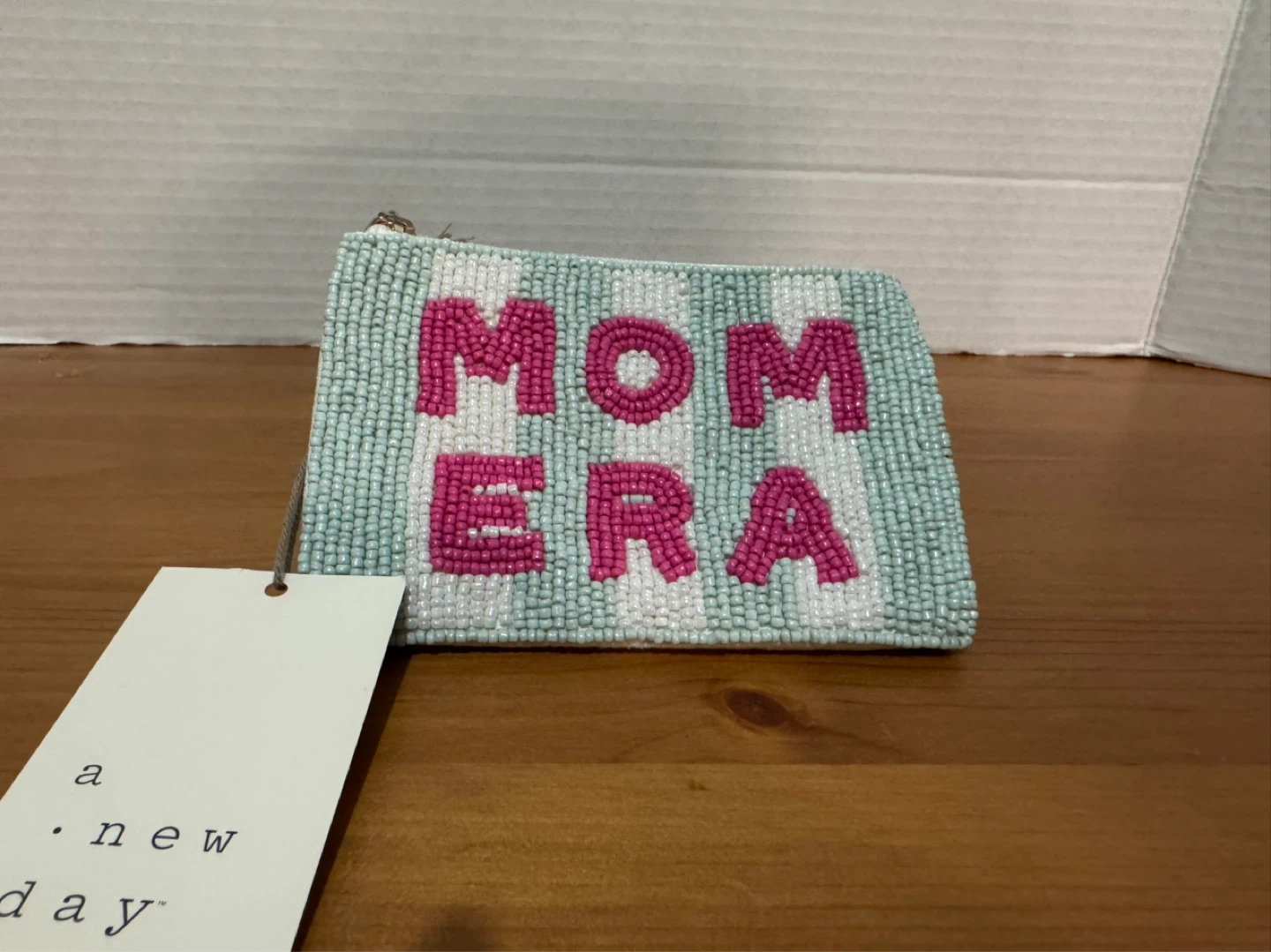 A New Day Beaded Mom Era Pouch