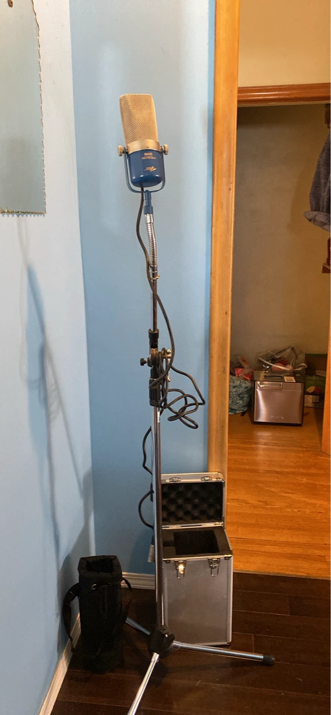 Blue Condenser Microphone