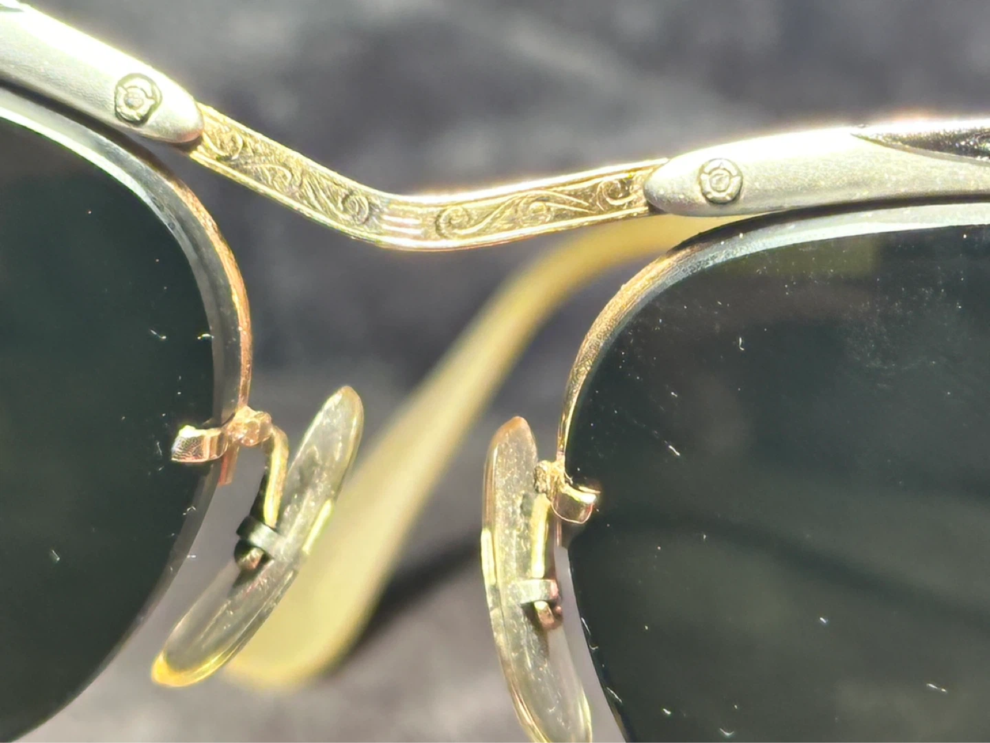 Bausch and Lomb Sunglasses 1/10 12k Gold Filled - photo 4