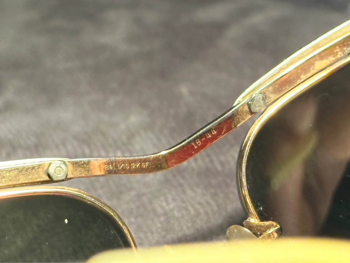 Bausch and Lomb Sunglasses 1/10 12k Gold Filled - photo 5