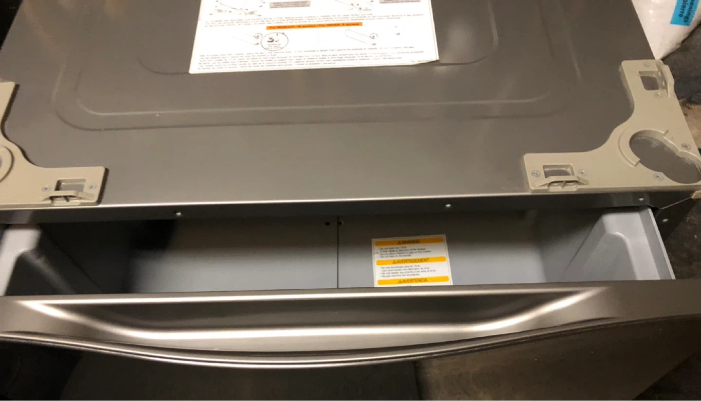 LG Washer Pedestal Drawer 27” - photo 2