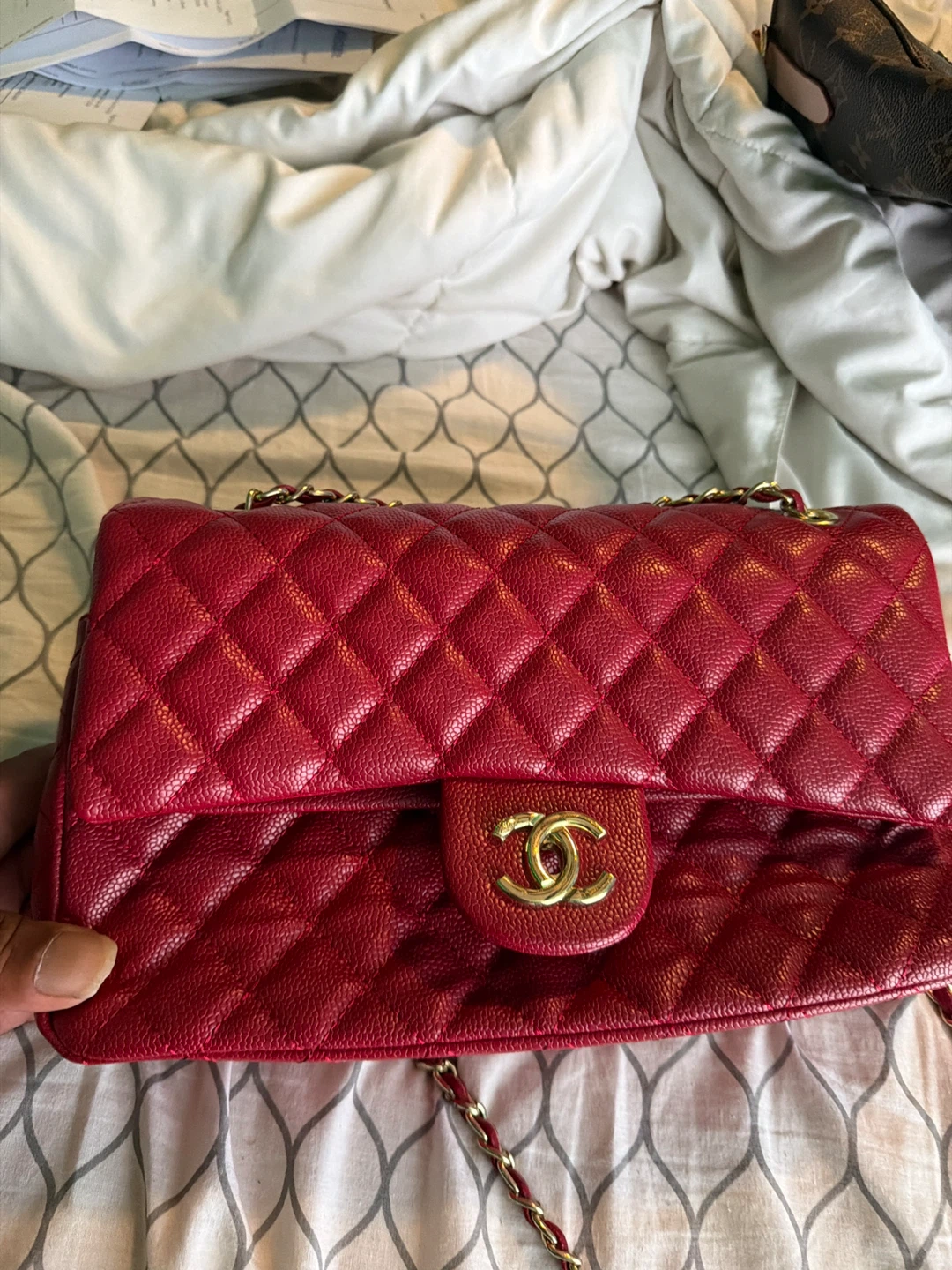 Chanel Quilted Flap Handbag