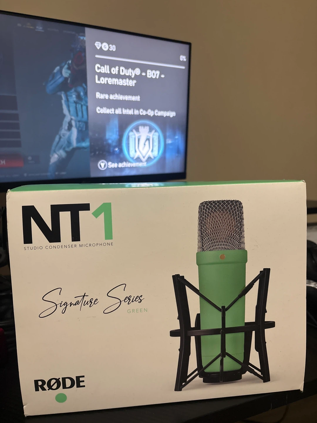 RØDE NT1 Studio Condenser Microphone - Green Signature Series - photo 4