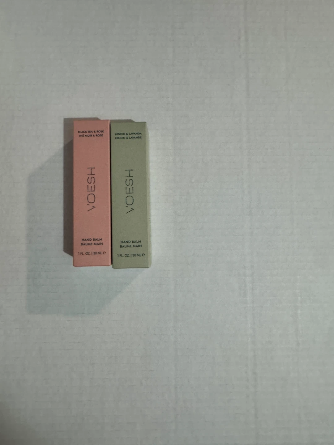 VOESH Hand Balm Set - Black Tea & Rose, Hinoki & Lavanda